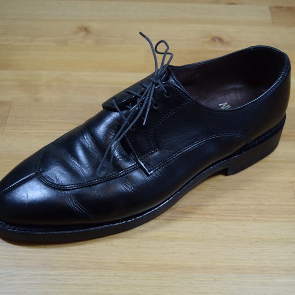 Allen Edmonds Men's Belmont Dress Shoe Black 8 D 6918 - Picture 4 of 11